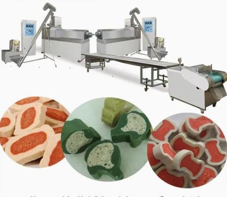 Extrusora da pastilha elástica da máquina do deleite do animal de estimação do alimento de petiscos
