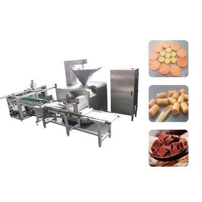 Máquina de mastigação macia da extrusora do alimento para cães usada para fazer varas da carne
