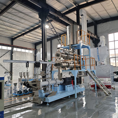 Big Capacity and Full Automatic Dog Food Extruded Pet Food Processing Machines Pet Dog Dry Dog Food Machine