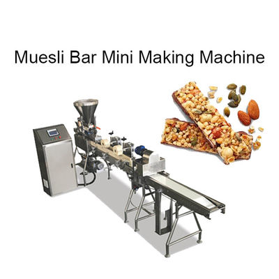 Aço material de HMWHDPE Muesli Mini Bar Forming Machine Stainless