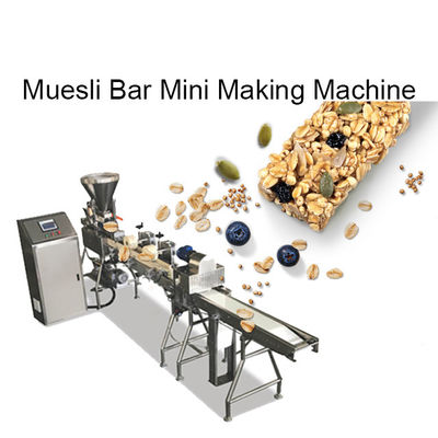 Aço material de HMWHDPE Muesli Mini Bar Forming Machine Stainless