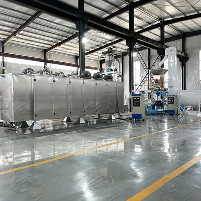 Máquina automática da extrusora dos alimentos para animais de estimação para o cão, gato, peixe