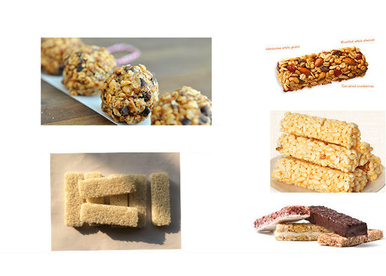 A linha de produção da barra do cereal de Engery, deleites do pássaro/deleite do pássaro cola a formação da máquina
