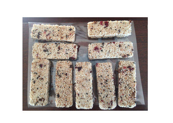 Barra soprada a rendimento elevado do cereal que faz a máquina, linha de produção multifuncional do açúcar da bola de arroz