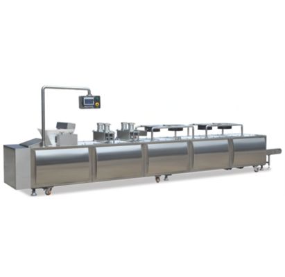 Pavimente a barra que forma do controle automático pequeno do PLC da máquina o compressor ajustável de aço inoxidável da grão