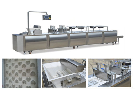 Pavimente a barra que forma do controle automático pequeno do PLC da máquina o compressor ajustável de aço inoxidável da grão