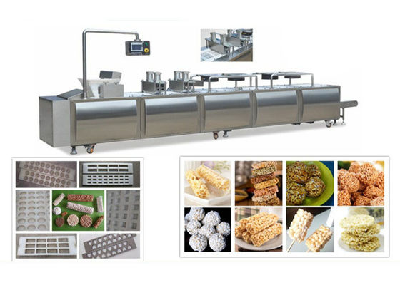 Barra automática que forma a máquina de aço inoxidável para a compressão do cereal de café da manhã