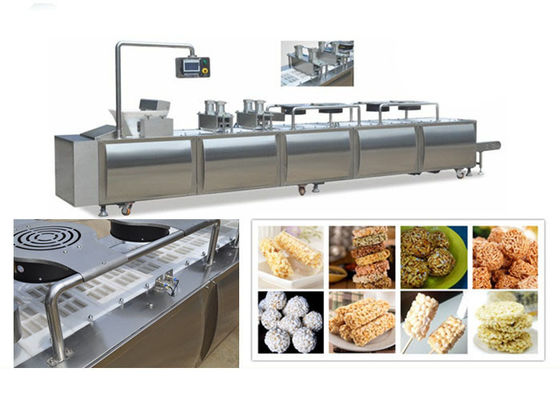 Barra automática que forma a máquina de aço inoxidável para a compressão do cereal de café da manhã