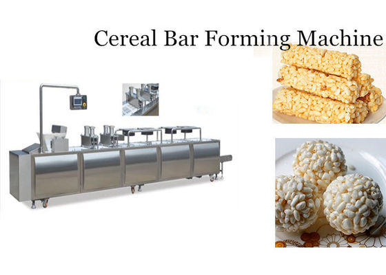 Barra Roasted petisco soprada friável do cereal da cevada que forma o material da máquina SUS304