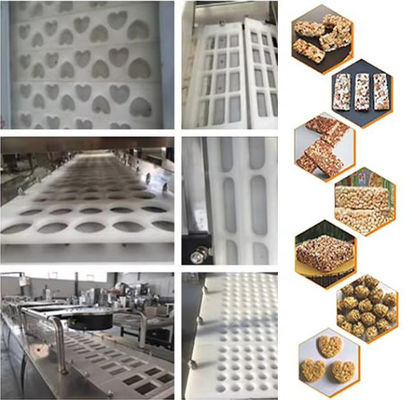 Barra inchada do arroz/amendoim dos doces que faz a máquina da máquina, a contínua & a automática de granola da barra