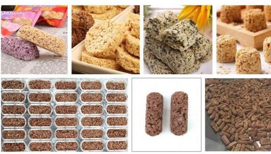 A linha de produção da barra do cereal de Engery, deleites do pássaro/deleite do pássaro cola a fatura da máquina