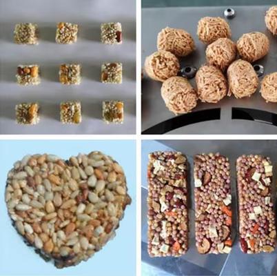 Barra estalada do arroz que forma a máquina/a linha de processamento com forma retangular