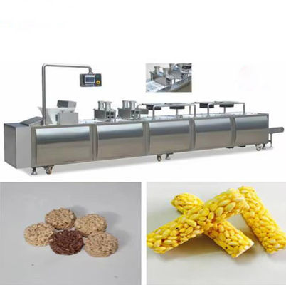 Barra de chocolate automática do cereal que faz a máquina/arrozes tufados que faz a máquina