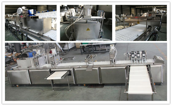 os dados da carne de cão 400kg/hr tratam a formação do tela táctil do PLC da máquina