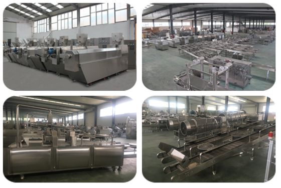 os dados da carne de cão 400kg/hr tratam a formação do tela táctil do PLC da máquina