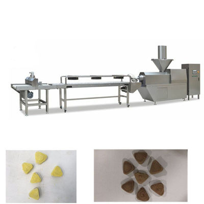 Linha de produção espasmódica frio dos alimentos para animais de estimação dos petiscos do animal de estimação da carne expulso