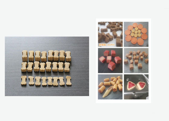 Deleite espasmódico da carne automática que forma a linha de produção da máquina/alimentos para animais de estimação com ABB ou peças de Schneider Electric