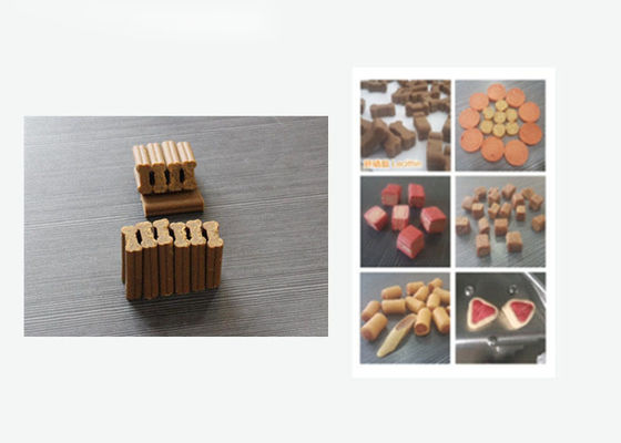 Máquina espasmódica expulsa fria do deleite do petisco do cão com capacidade de 200-300kg pela máquina dos alimentos para animais de estimação da hora