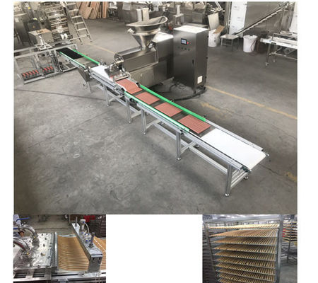 A carne automática de aço inoxidável descasca a máquina da extrusão do animal de estimação da entrada
