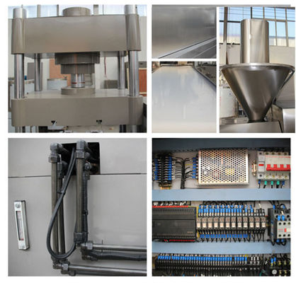 Máquina alta do alimento para cães da automatização da produtividade para a pressão do couro cru/osso