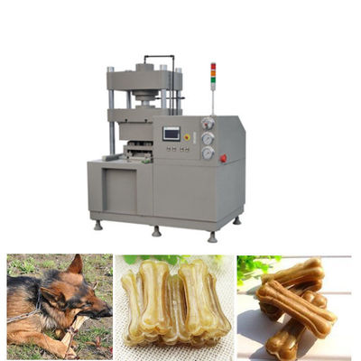 Máquina alta do alimento para cães da automatização da produtividade para a pressão do couro cru/osso