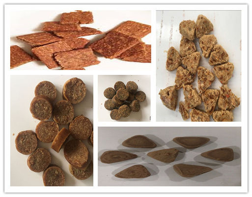 Linha de produção fatura comercial da carne dos alimentos para animais de estimação/peixes/carne de vaca seca/que forma máquinas