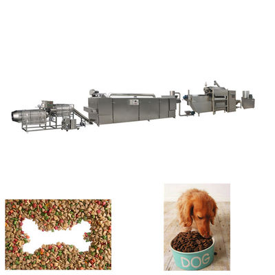 Os deleites automáticos do animal de estimação/carne do alimento mastigação do cão a auto descascam a linha de processamento dos deleites do cão
