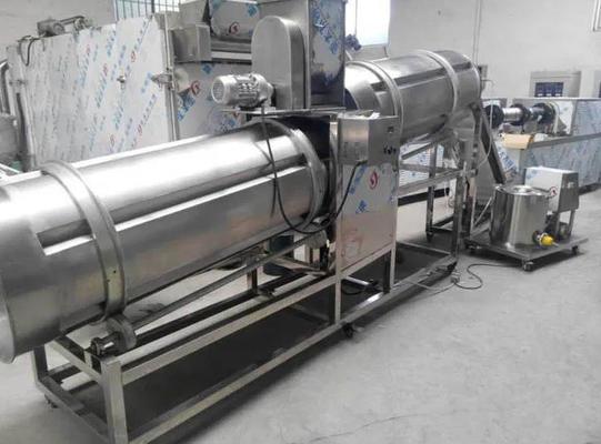 Linha de produção saudável parafuso dos alimentos para animais de estimação do pó da nutrição do gêmeo do papa de aveia do café da manhã