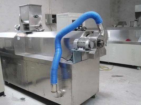 Linha de produção saudável parafuso dos alimentos para animais de estimação do pó da nutrição do gêmeo do papa de aveia do café da manhã