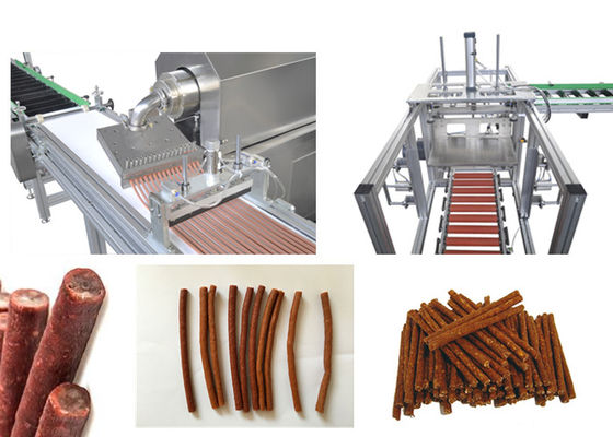 Persiga a máquina da transformação de produtos alimentares do petisco do animal de animal de estimação com PODER sus302 e 51KW