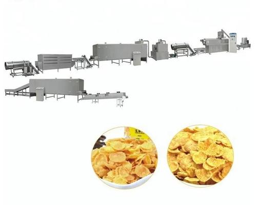 O milho lasca-se linha de produção com padrão do CE