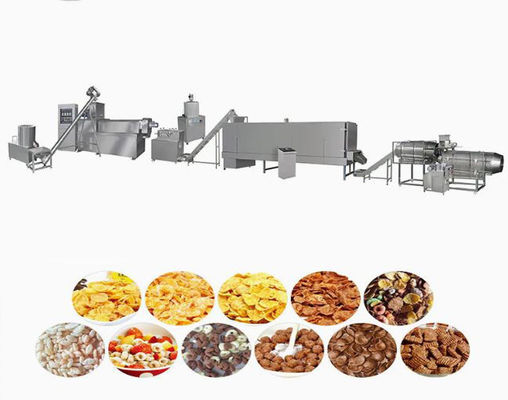 Flocos de milho/flocos do arroz que fazem a máquina