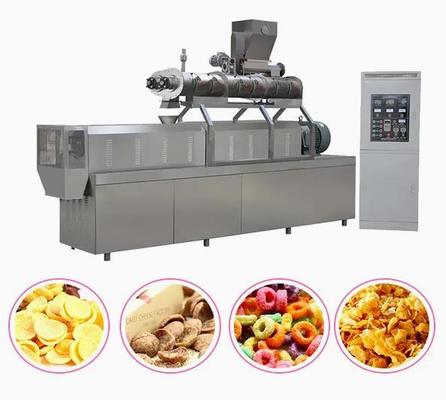 O PLC controlou a linha de produção expandida automática dos flocos de milho