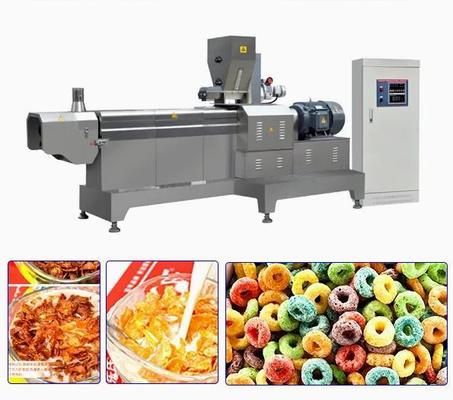 Linha de processamento alta dos flocos de milho da automatização com 12 meses de garantia