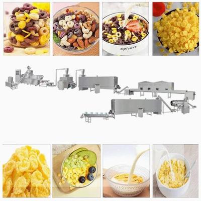 Linha de processamento a rendimento elevado dos flocos de milho 150kg/hr com aço de 304 Stanless