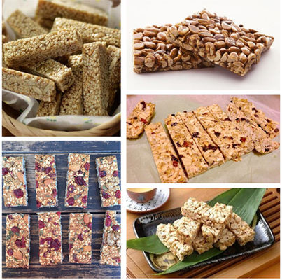 Máquina de corte macia personalizada dos doces, máquina da barra do cereal SUS304