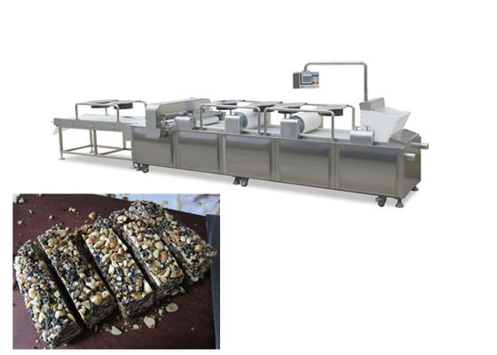 Barra do cereal do corte da barra de amendoim que faz a linha de processamento da barra da nutrição da energia da máquina