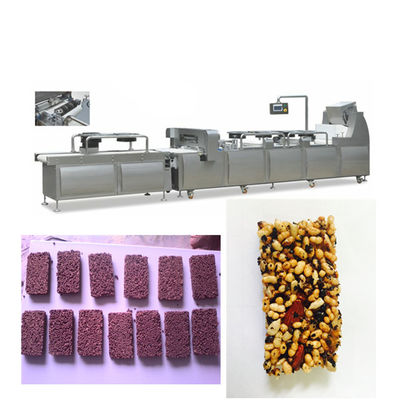 Barra do cereal do corte da barra de amendoim que faz a linha de processamento da barra da nutrição da energia da máquina