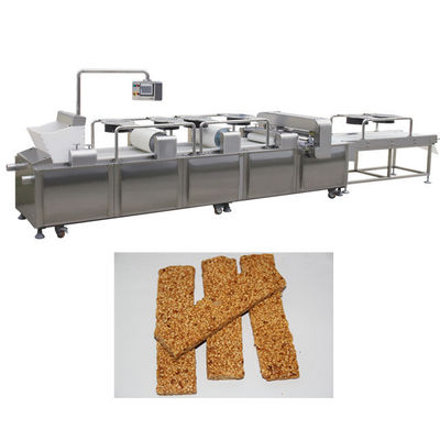 Barra frágil do cereal dos doces do amendoim que faz a máquina, máquina de corte da barra do cereal