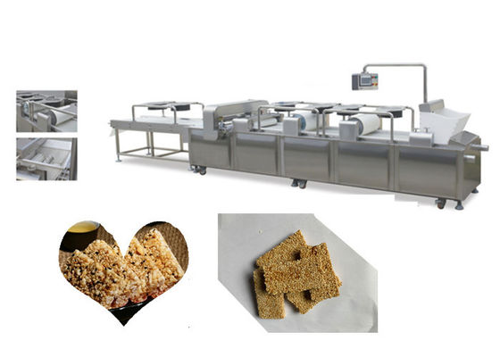 Máquina de corte da barra do tela táctil 400kg/Hr Muesli do PLC