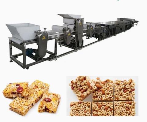 Produto comestível 150mm 80pcs/Min Granola Bar Making Machine