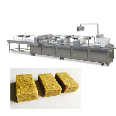 Doces frágeis de aço inoxidável automáticos completos do amendoim da máquina de corte da barra do cereal
