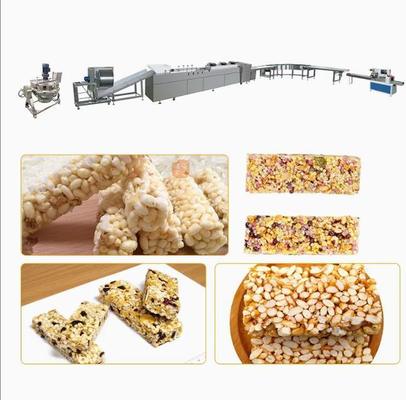 Barra do cereal da semente de sésamo que faz a máquina