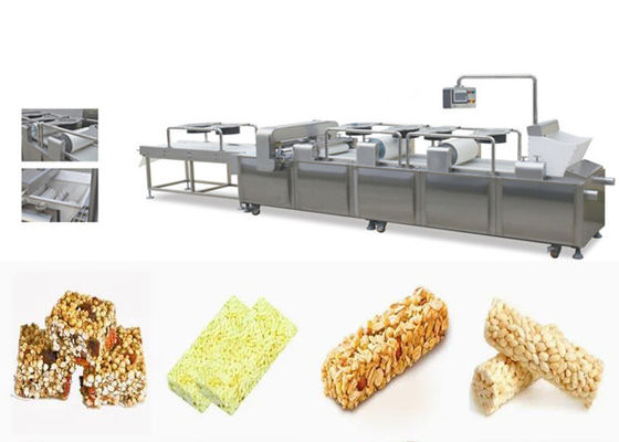 Barra do cereal da barra do sésamo do Sus que faz o corte da barra de Muesli da máquina a rendimento elevado