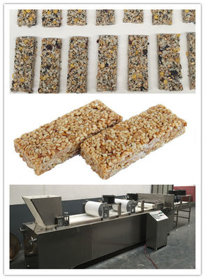 Barra de chocolate nuts do fruto SS304 material que faz a máquina, máquina do fabricante da barra do cereal