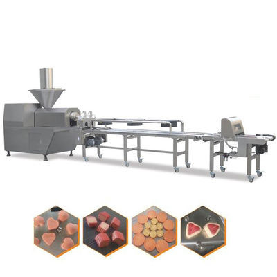 O delicado do alimento para cães trata a linha expulsando fria