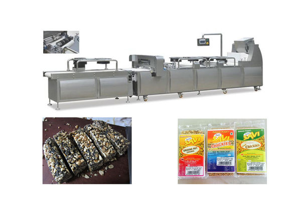 Máquina automática do elevado desempenho do chocolate da farinha de aveia do alimento do lazer, máquina barsmaking da energia