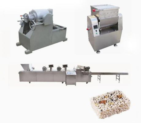 Barra contínua e automática da barra de chocolate/cereal que faz a máquina 380V 50Hz