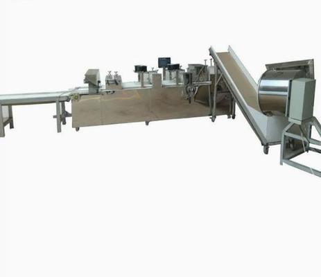 Máquina industrial da pipoca do caramelo dos doces do amendoim, petiscos que fazem a máquina