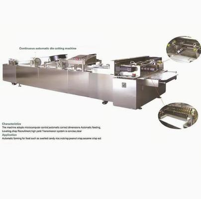 Máquina de Fazer Barras de Amendoim / Barras Energéticas / Barras de Cereais com Formato Quadrado / Cúbico